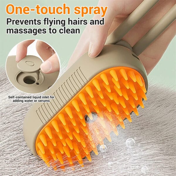 3 In 1 Cat Steam Bath Brush - Image 4