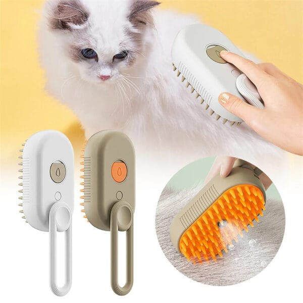 3 In 1 Cat Steam Bath Brush - Image 8