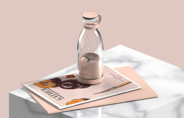 Portable Mixing Cup Blender USB Rechargeable, 350ML - Image 6