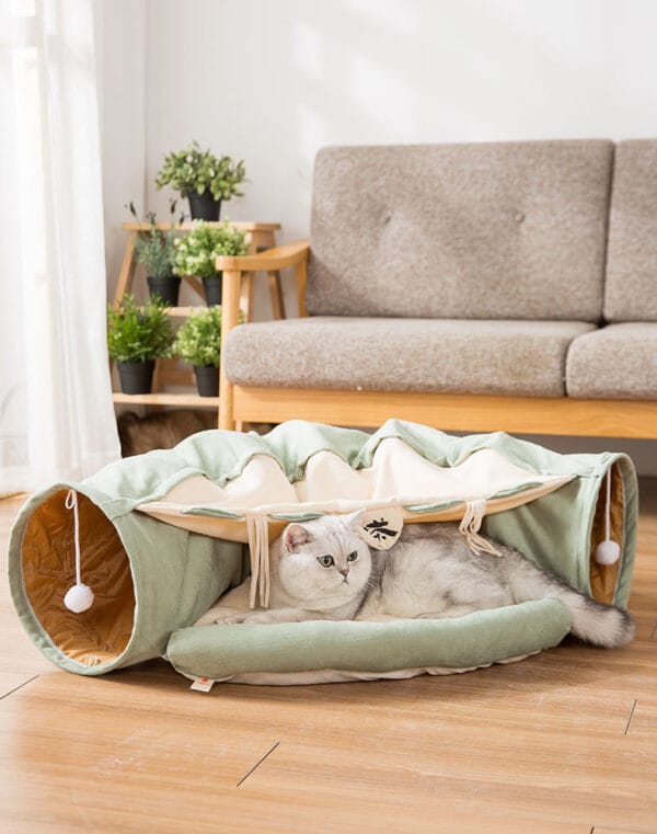 Collapsible, Durable, Washable Cat Tunnel