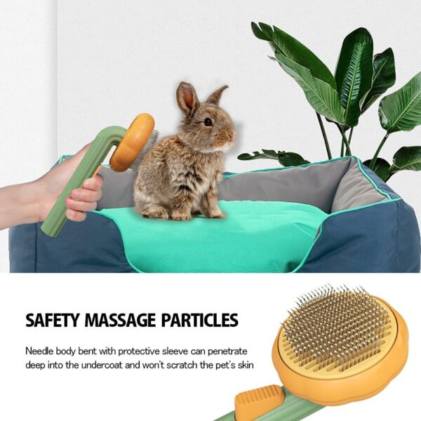 Self-Cleaning Pumpkin Pet Grooming Brush - Image 10