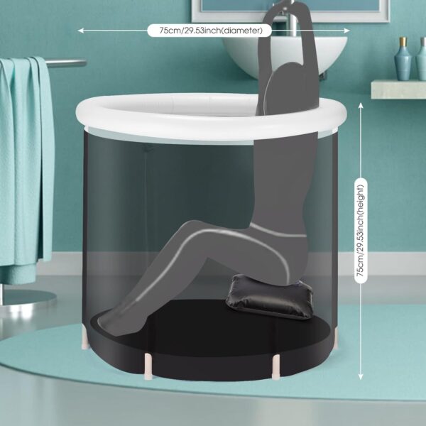 Foldable Portable Ice Bath Tub for Athlete Recovery - Image 4