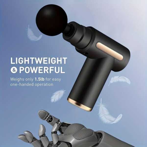 Portable Mini Massage Gun (Random Color) - Image 2