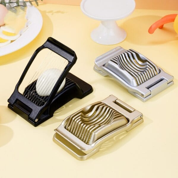 Multifunctional Aluminum Egg Cutter - Image 2