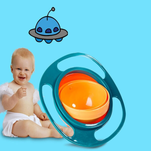 360 Rotate Universal Spill-proof Bowl - Image 7