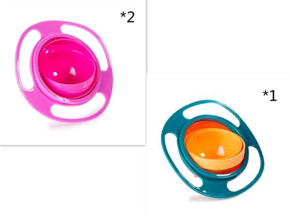 360 Rotate Universal Spill-proof Bowl - Image 9