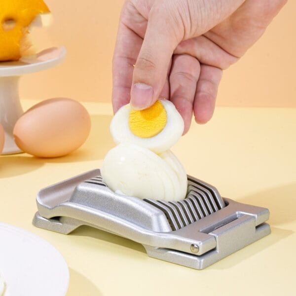 Multifunctional Aluminum Egg Cutter