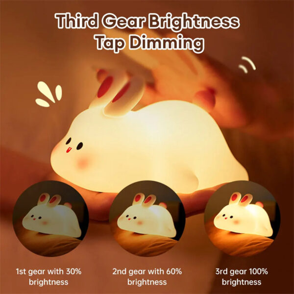 Bedside Rabbit Lamp - Image 9