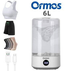 Travel Mini Washer - Cordless Rechargeable Underwear & Socks Washing Machine, Upgraded 6L Portable, Quiet Operation, Perfect For Camping, Dorm, RV & On-the-Go Use